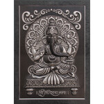 Antique Silver Shree Ganesh Wall Art